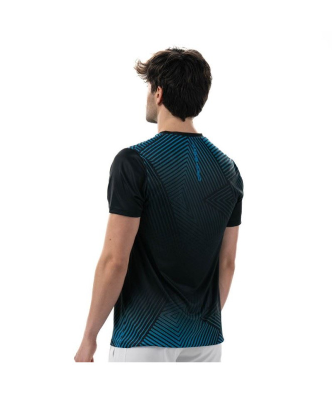 Camiseta Pádel Drop Shot de Abian Campa Blue Homem