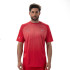 Camiseta Pádel Drop Shot de Benara Lime Red/White Homem