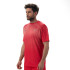 Camiseta Pádel Drop Shot de Benara Lime Red/White Homem