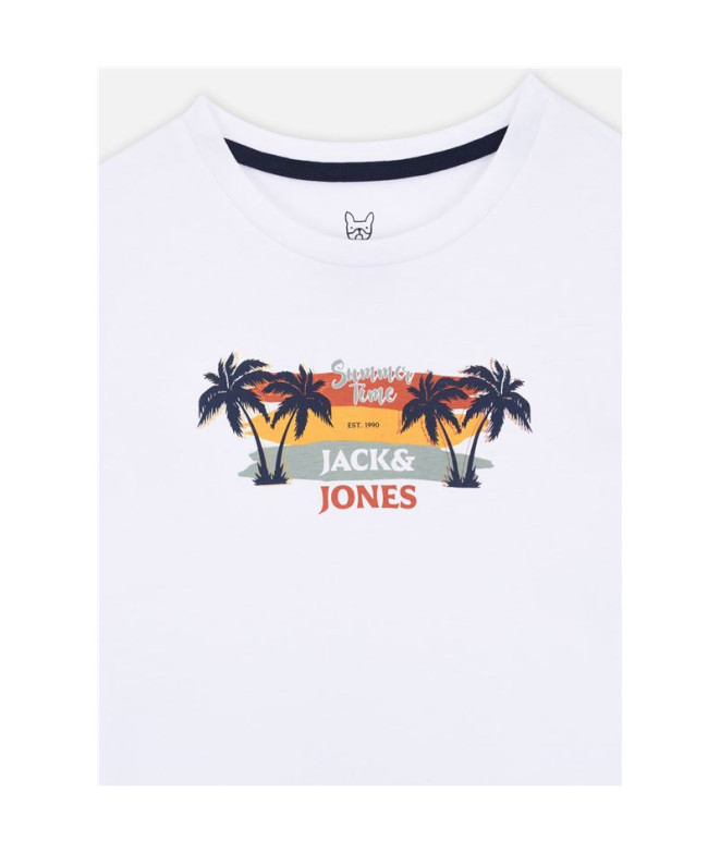 T-shirt Enfant Jack & Jones Jjsummer Smu Vibe...
