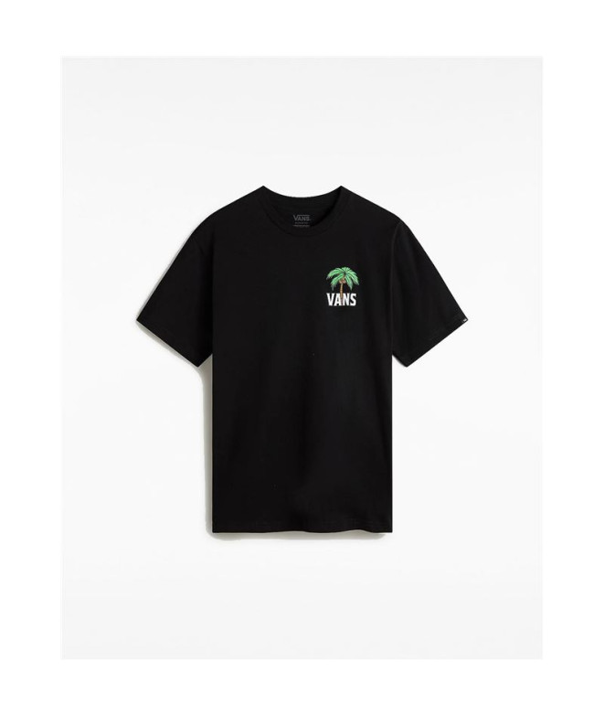 Camiseta Vans Tempo de inatividade Preto Homem