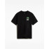 Camiseta Vans Tempo de inatividade Preto Homem