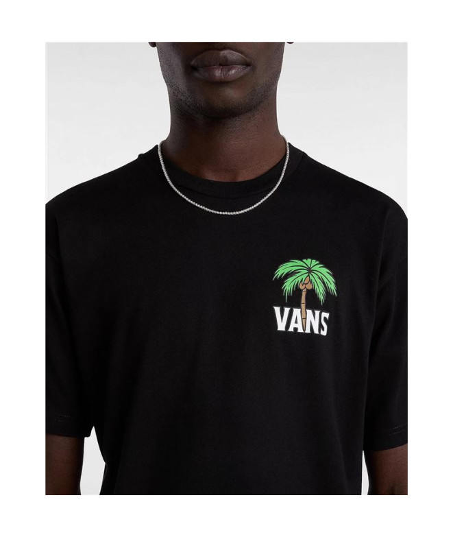 T-shirt Vans Down Time Black Homme