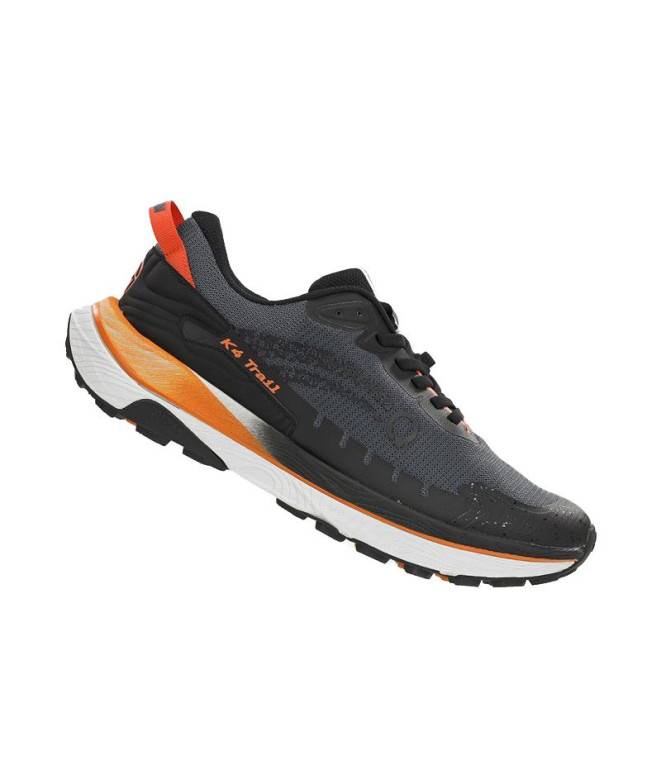 Chaussures Trail Trail par Atom At166 K4 Run Noir Homme