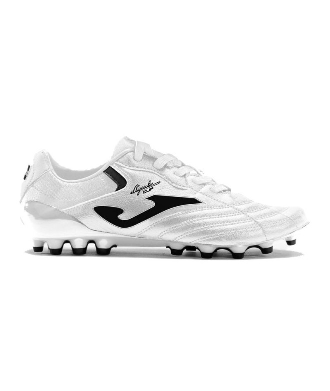 Botas de fútbol Joma Aguila Cup 2402 Blanco Negro Artificial Grass
