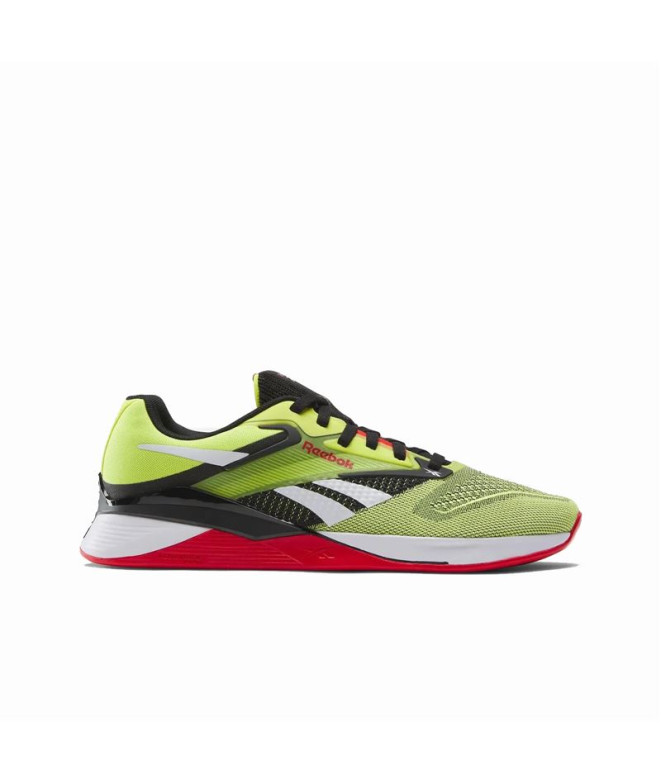 Chaussures Fitness Reebok de Nano X4 Vert/Noir/Rouge