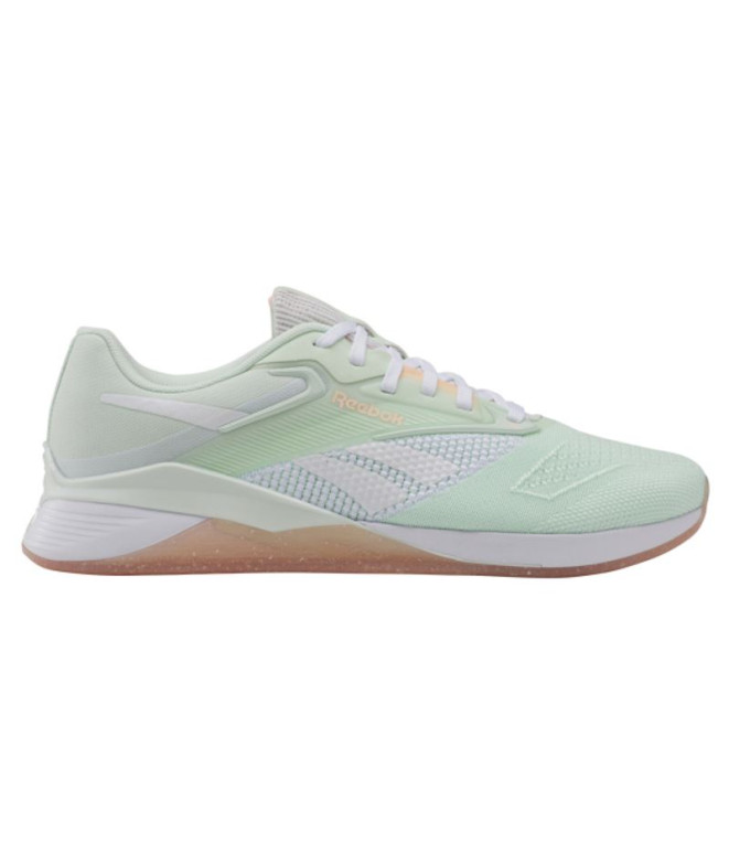 Chaussures Fitness Reebok Femme de Nano X4 Vert/Blanc