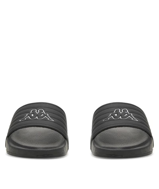 Chanclas Kappa Noles Infantil Negro/Blanco