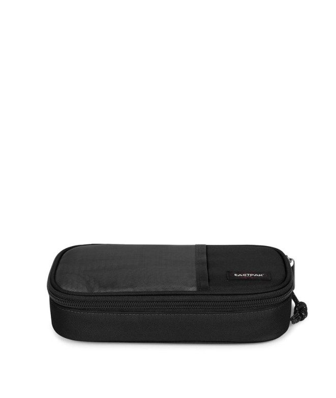 Estojo Eastpak Malha oval Neve Preto