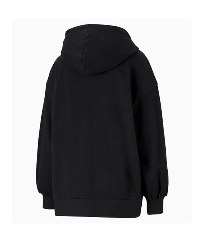 Moletom Mulher Puma Classic Oversize Preto