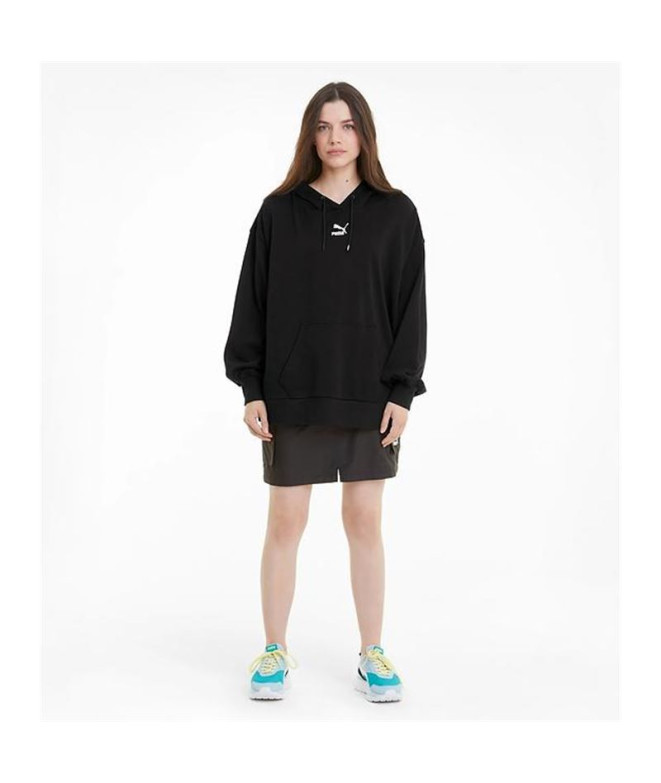 Sweat Femme Puma Classic Oversize Noir
