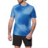 T-shirt Running Mizuno Homme par Core Graphic Blue