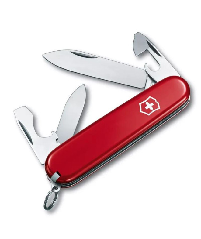 Navaja multiusos Victorinox Recruit - 10 funciones 84Mm. Roja