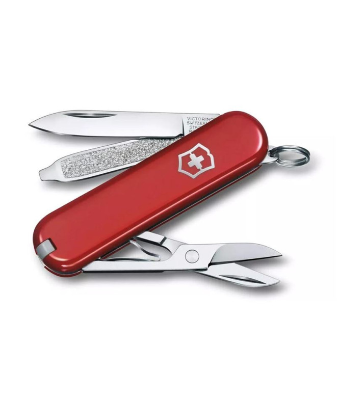 Navalha Multifuncional Victorinox Classic Sd Colors, Vermelho