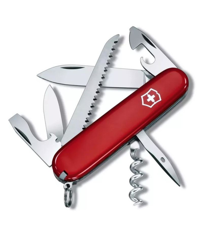 Navaja multiusos Victorinox Camper - 13 funciones 91Mm. Roja