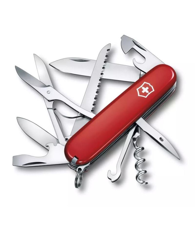 Navaja multiusos Victorinox Huntsman 15 Usos 91mm Rojo