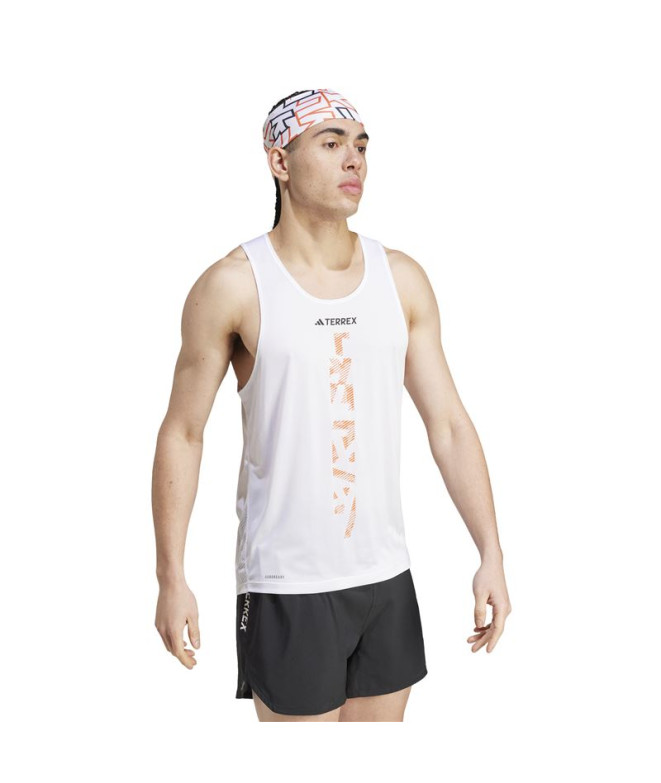 Camiseta de montaña adidas Xpr Siinglet Blanco