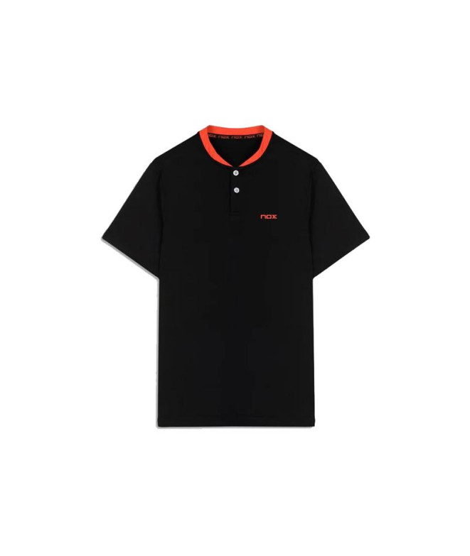 Polo pádel Nox de Team Regular Black Homme