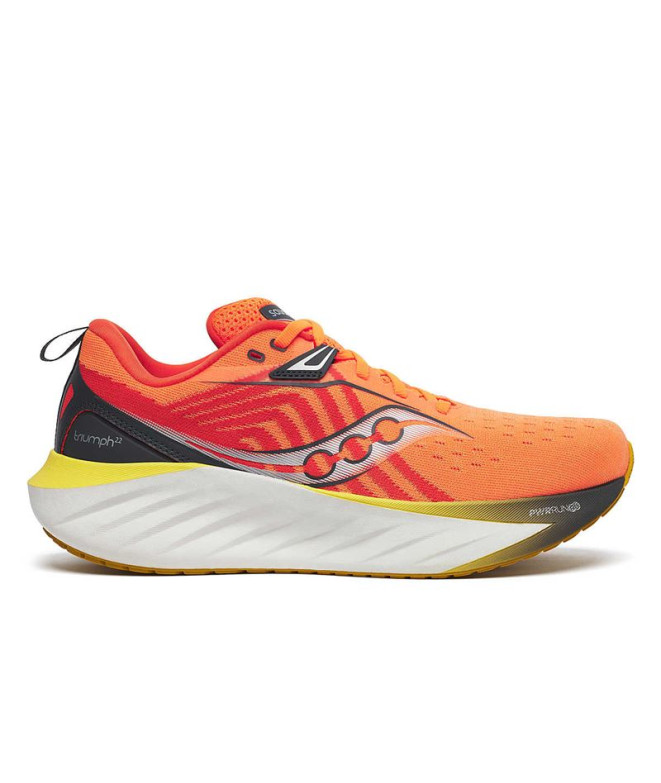 Chaussures running Saucony de Triumph 22 Orange