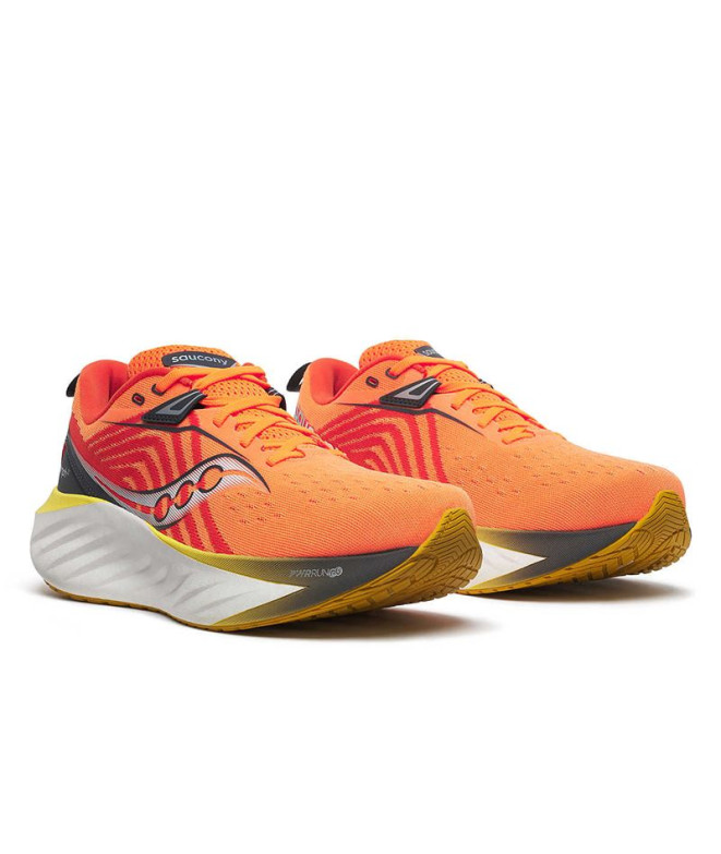 Chaussures running Saucony de Triumph 22 Orange