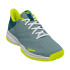 Zapatillas de Tenis Wilson Kaos Stroke 2.0 Hombre Stormy Gris Amarillo