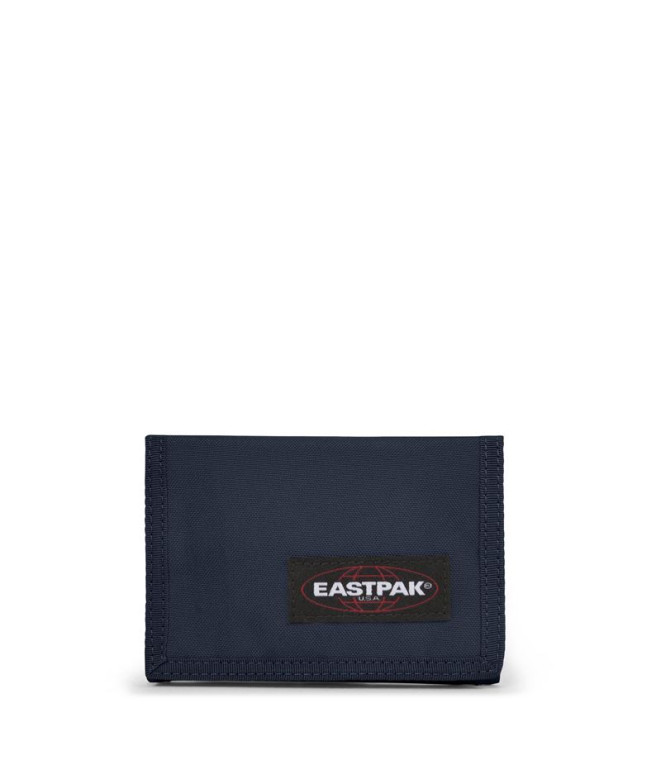 Carteira Eastpak Crew simples azul-marinho