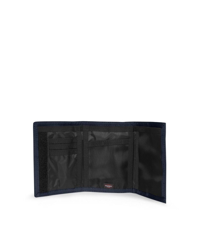 Carteira Eastpak Crew simples azul-marinho