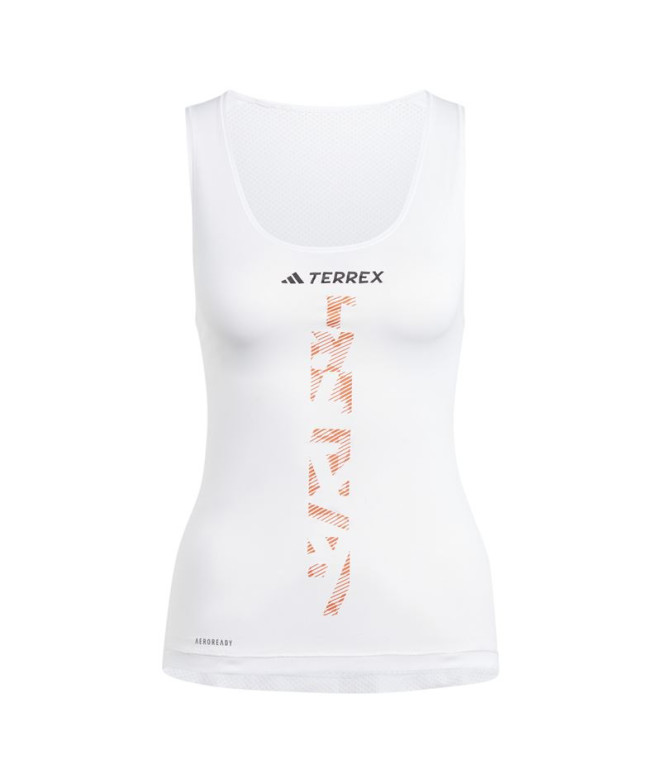 Camiseta adidas Terrex Xperior Singlet Mujer Blanco