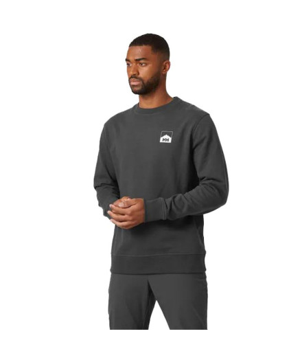 Sweat Montagne by Helly Hansen Nord Graphic Grey Homme Sweat Montagne by Helly Hansen Nord Graphic Grey Homme