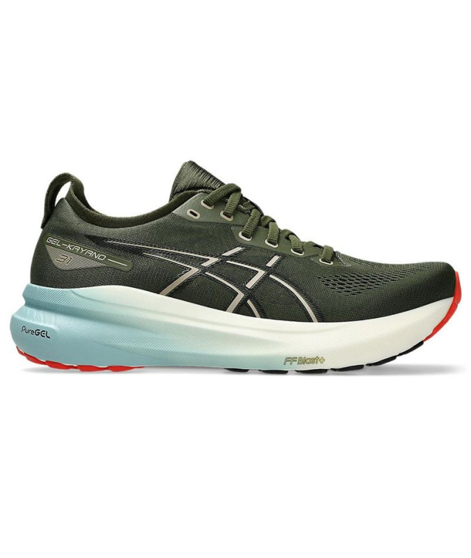 Sapatilhas Running Gel Homem da ASICS -Kayano 31 Verde