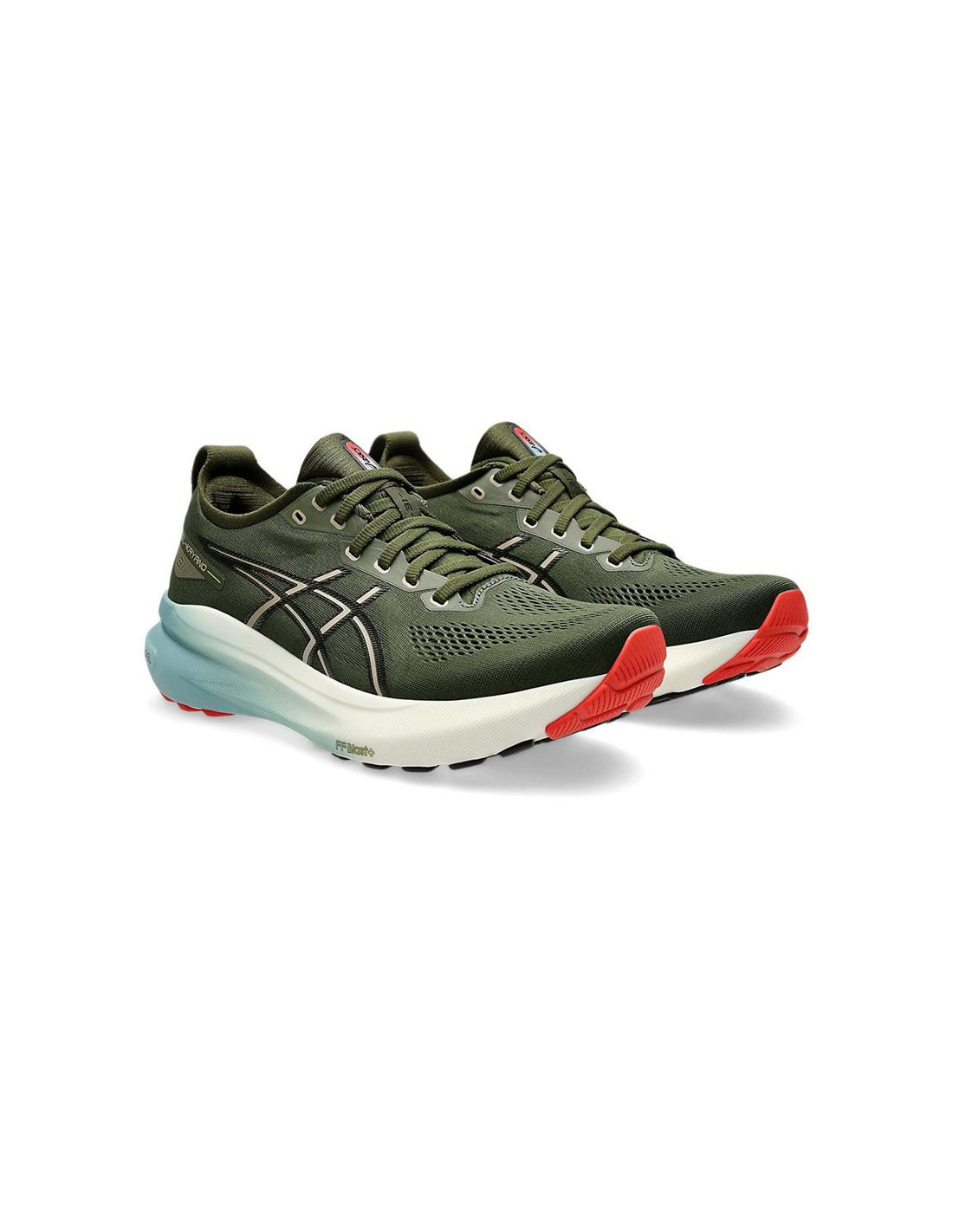 Asics hombre verde hotsell