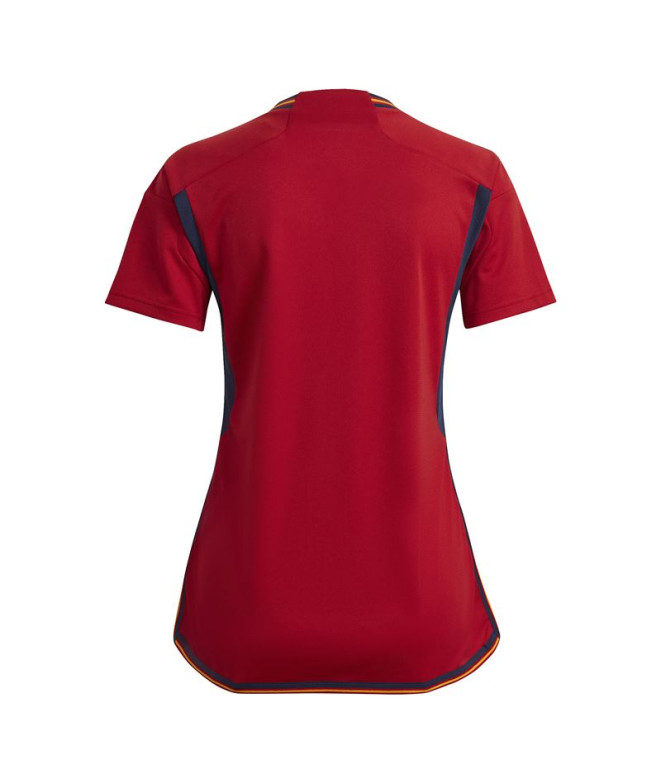 Camiseta de Futebol adidas Espanha Mulher