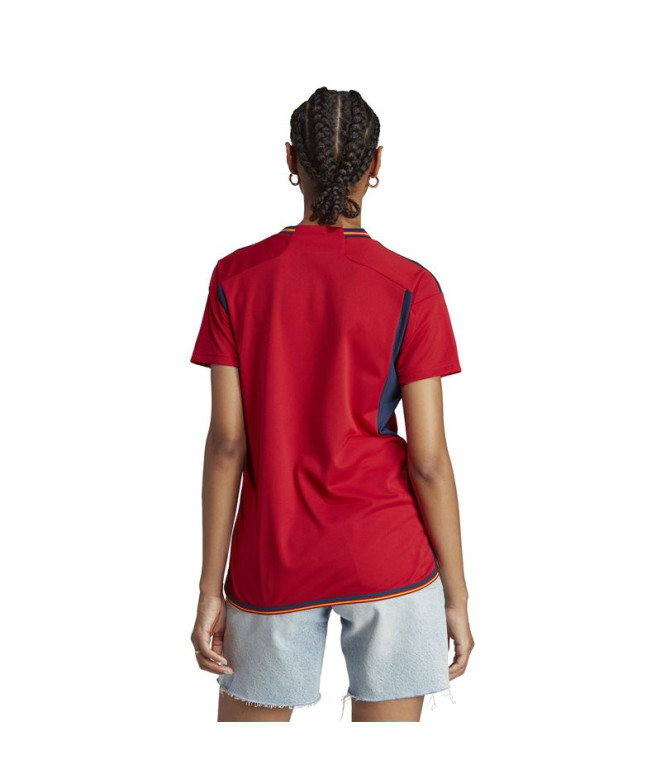 Camiseta de Futebol adidas Espanha Mulher