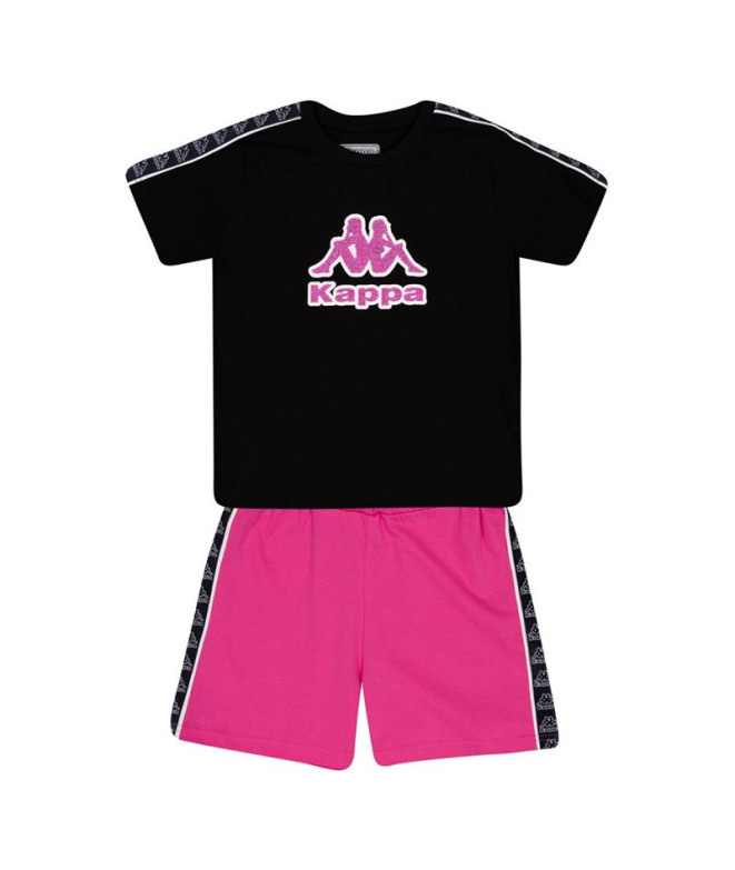 Conjunto Kappa 8046K00019 Preto Menina