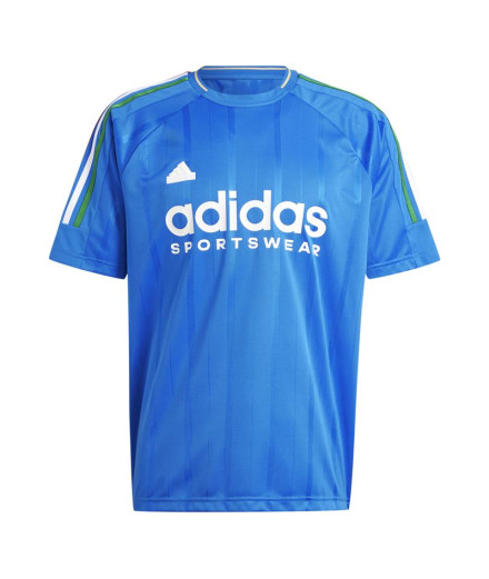 Camiseta adidas Pack Homem Tiro Nations Azul/Branco Camiseta adidas Pack Homem Tiro Nations Azul/Branco