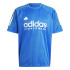 Camiseta adidas Pack Homem Tiro Nations Azul/Branco