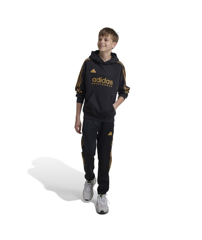 Moletom adidas Pack Infantil Casaco com capuz...