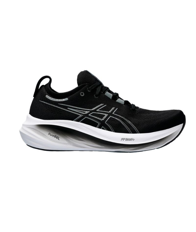Zapatillas de Running ASICS Gel-Nimbus 26 Hombre Negro/Gris