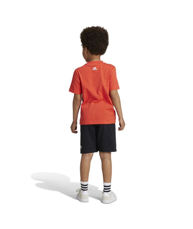 Conjunto adidas Little Essentials Logo And...