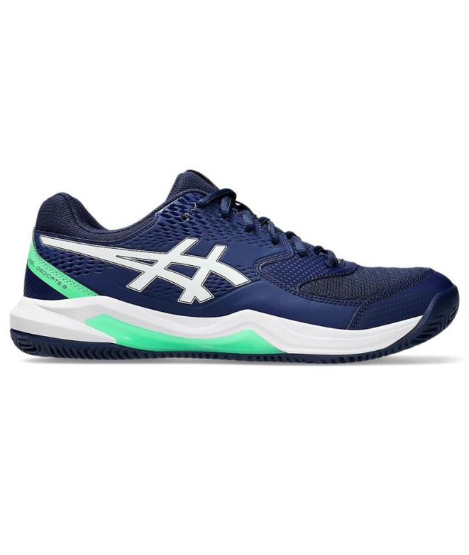 Sapatilhas Tênis Gel Homem by ASICS -Dedicate 8 Clay Blue