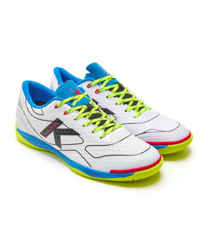 Sapatilhas de Futebol sala Kelme Goleiro Branco...