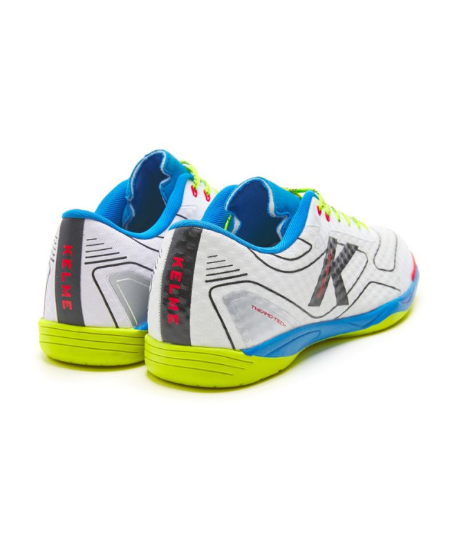 Sapatilhas de Futebol sala Kelme Goleiro Branco...