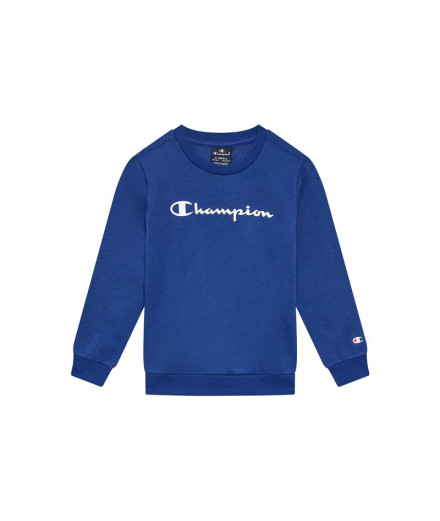 Sweat Champion Col ras du cou Bleu Enfant Sweat Champion Col ras du cou Bleu Enfant