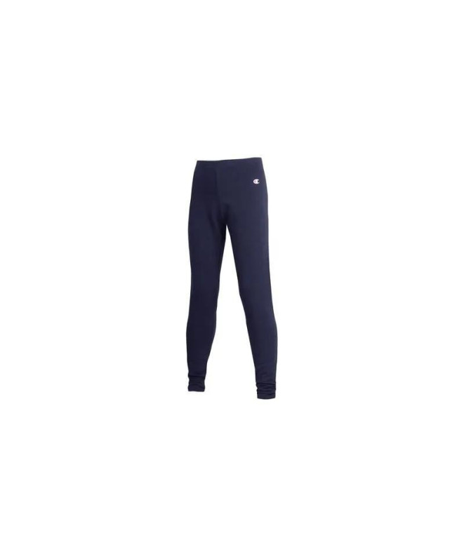 Collants Champion Leggings Fille Bleu marine