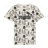 Camiseta Puma ESS+ MID 90s AOP Blanco Infantil