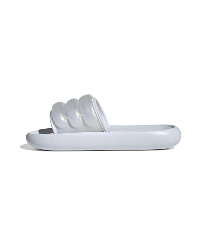Tongs Natation adidas de Adilette Zplaash White