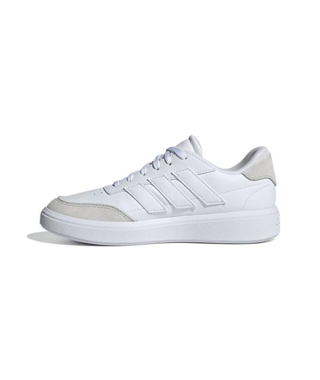 Chaussures adidas Enfant Courtblock Blanc