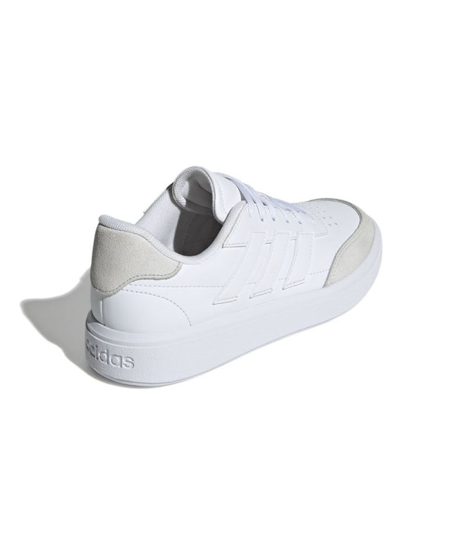 Chaussures adidas Enfant Courtblock Blanc