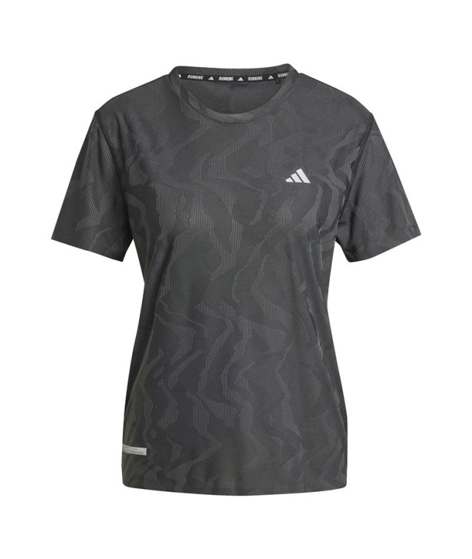 Camisa de Running adidas Ultimate Engineered Running Mujer Negro