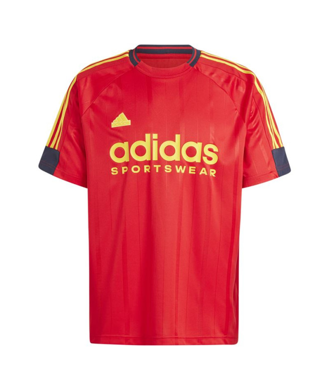 Camiseta adidas Tiro Nations Pack Hombre Rojo